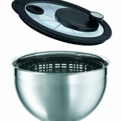 Salatschleudern Rösle Salatschleuder Mit Glasdeckel 24cm