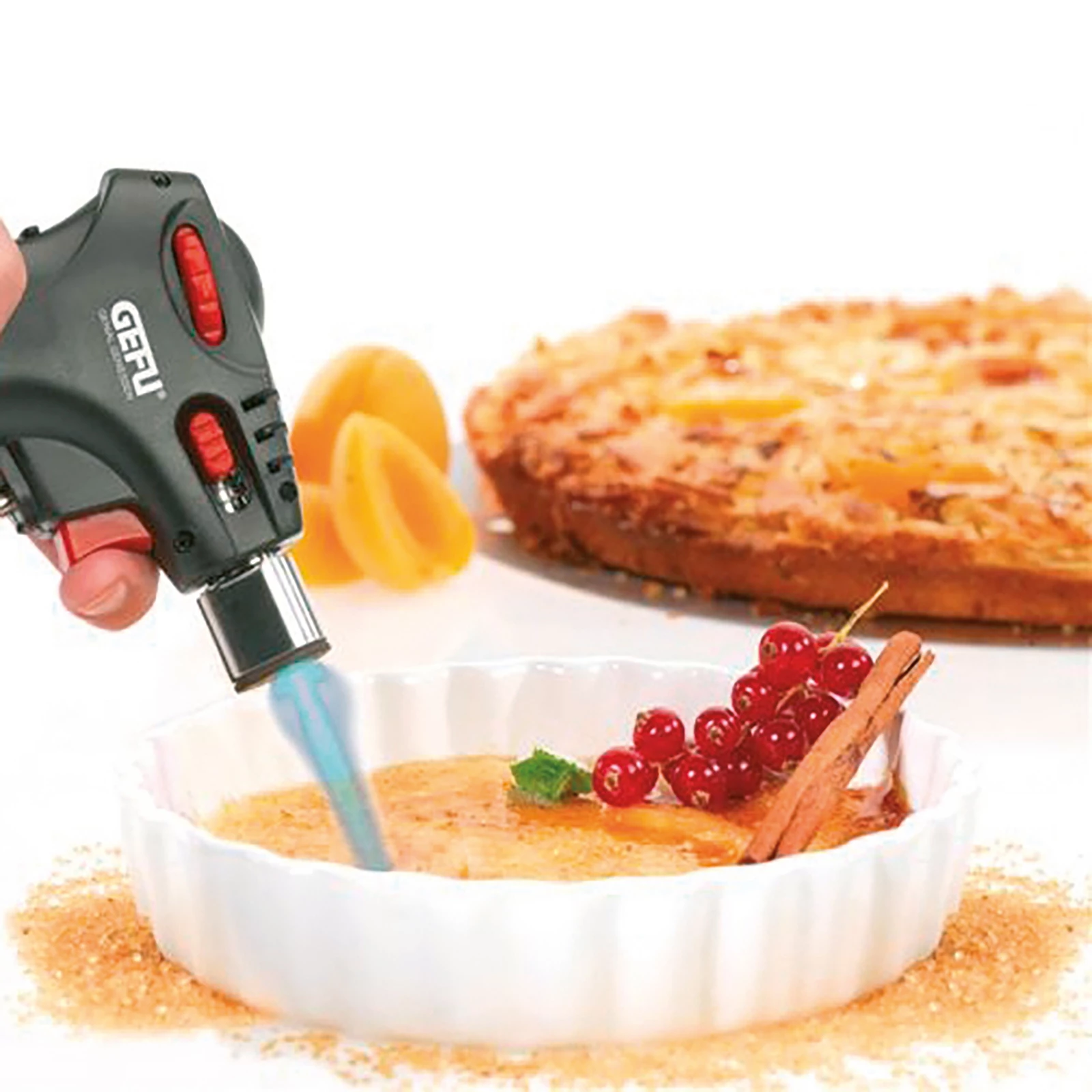 GEFU_AKTION Crème Brûlée Set CARMELLO 7tlg. Schalen + Brenner 3 GEFU_AKTION Crème Brûlée Set CARMELLO 7tlg. Schalen + Brenner - Image 2