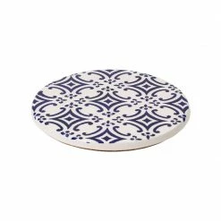 Servierplatten Vista Portuguese Cobalt Platte S Rund 17cm -Zetzsche Greta-shop IMG100140625 44576