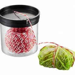 Gefu Kordelbox FILIO Mit Garn Rot/weiß