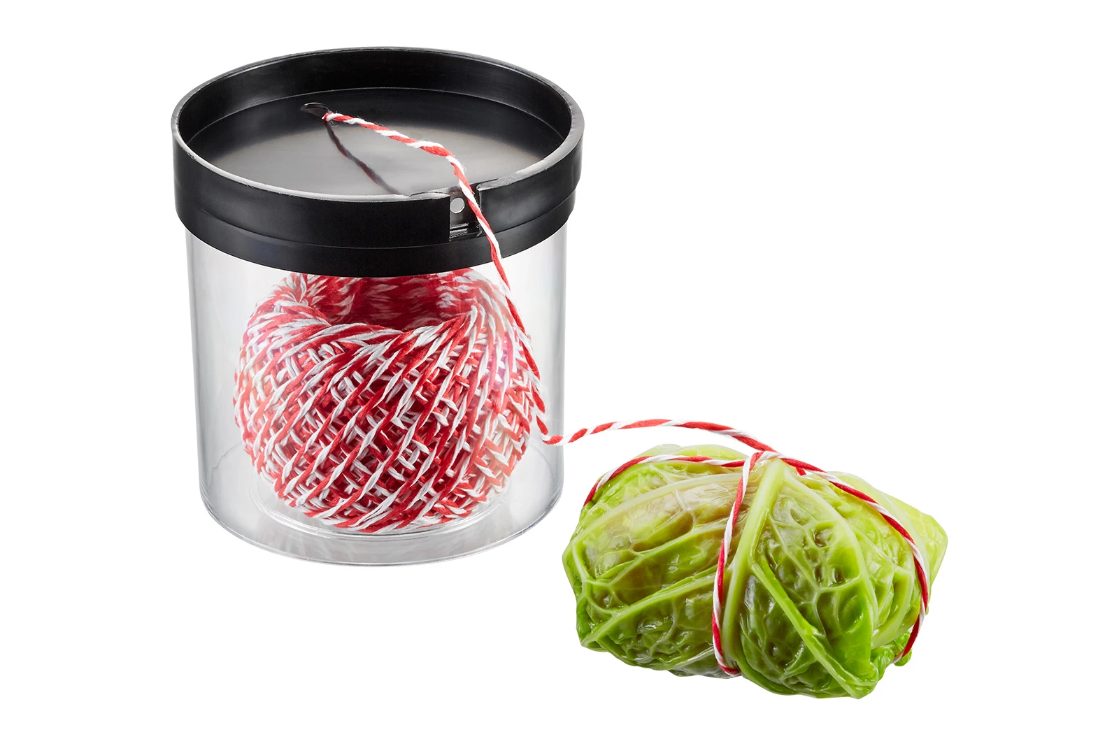 Gefu Kordelbox FILIO Mit Garn Rot/weiß 3 Gefu Kordelbox FILIO Mit Garn Rot/weiß