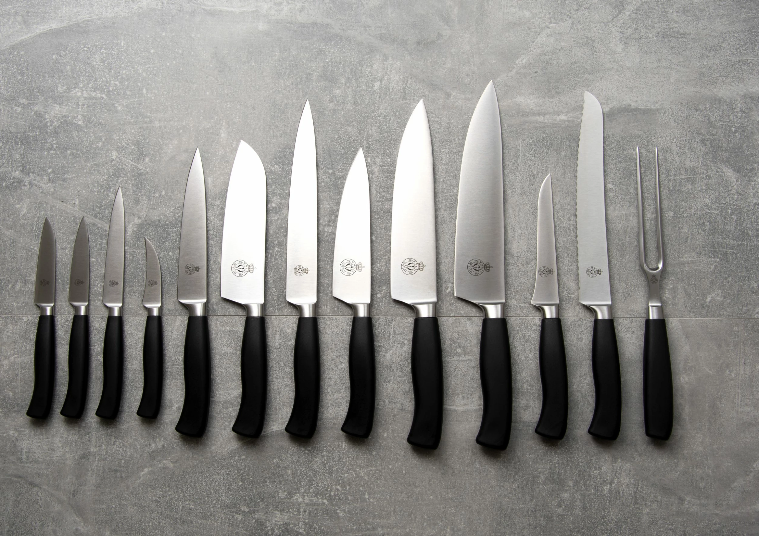 Tranchierbesteck & Küchengabeln WEITZ Ergo-Line Schwarz Küchengabel 16cm 4 Tranchierbesteck & Küchengabeln WEITZ Ergo-Line Schwarz Küchengabel 16cm - Image 2