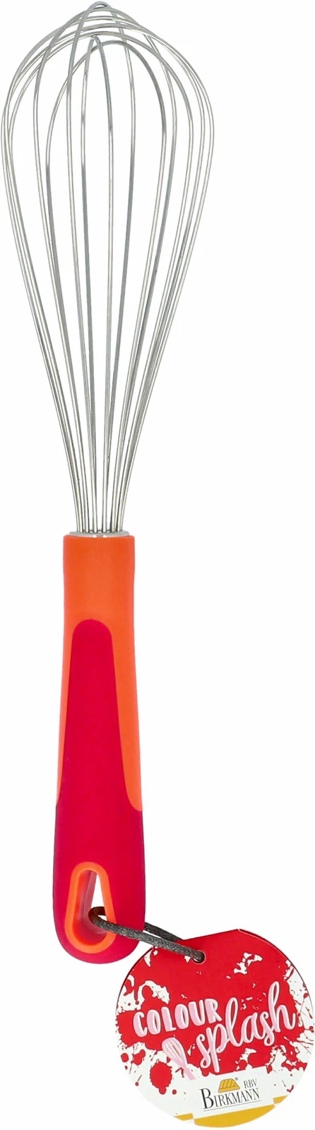 RBV Birkmann Colour Splash Schneebesen 27/36cm Rot 3 RBV Birkmann Colour Splash Schneebesen 27/36cm Rot